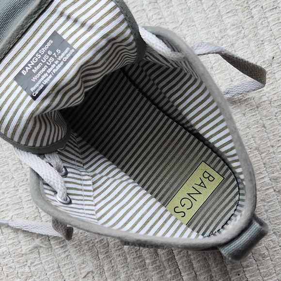BANGS Sage High Top Womens Size 7 w/ two pairs of laces - Picture 6 of 6